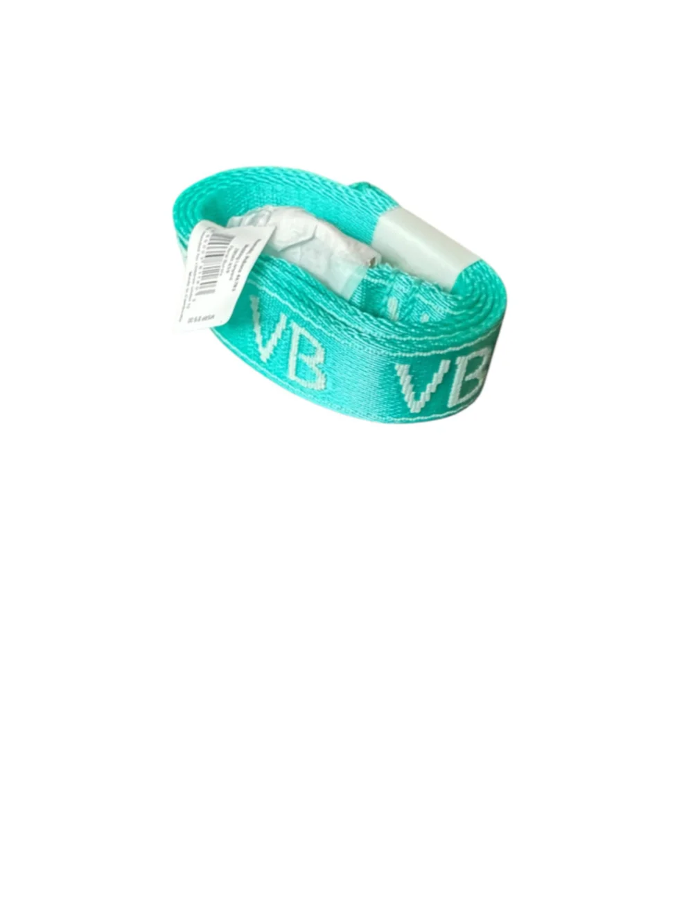 Vera Bradley Women's Webbing Lanyard One Size Turquoise White